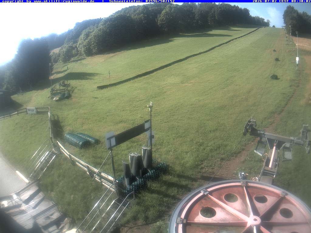Archiv Foto Webcam Piste in Rugiswalde