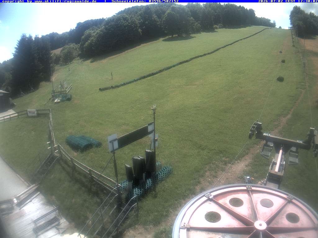 Archiv Foto Webcam Piste in Rugiswalde