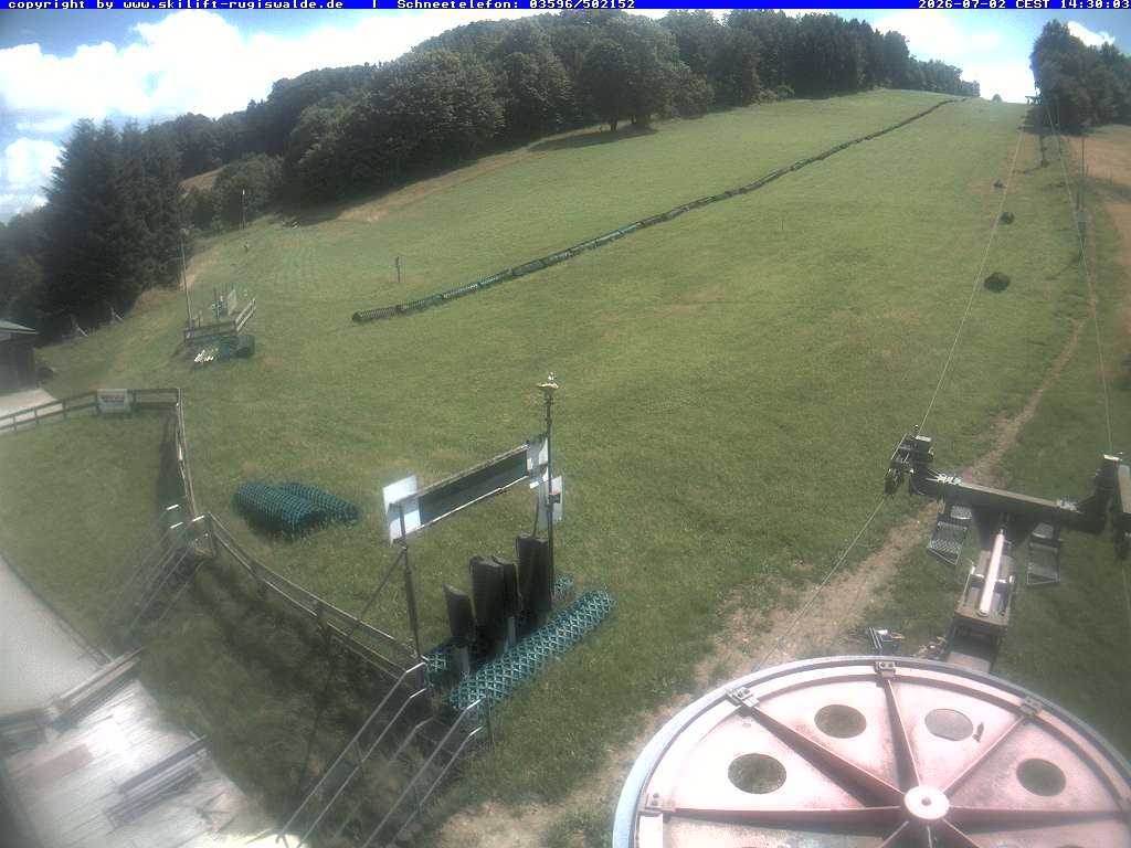 Archiv Foto Webcam Piste in Rugiswalde