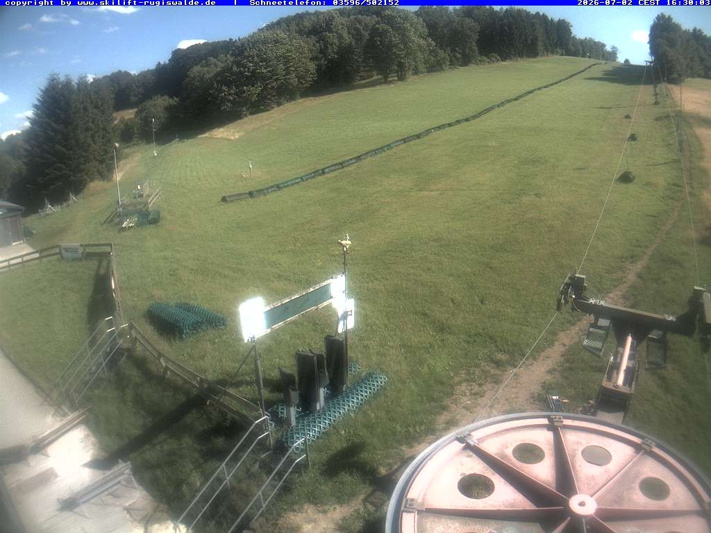 Archiv Foto Webcam Piste in Rugiswalde