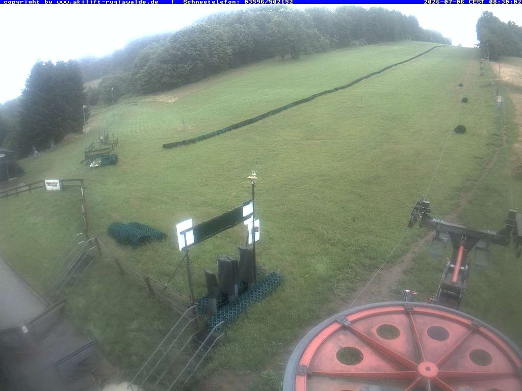 Archived image Webcam Slopes of Rugiswalde