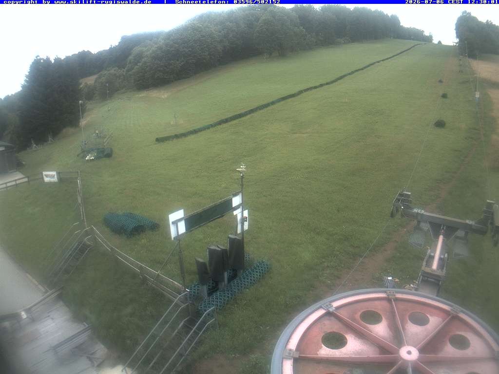 Archived image Webcam Slopes of Rugiswalde
