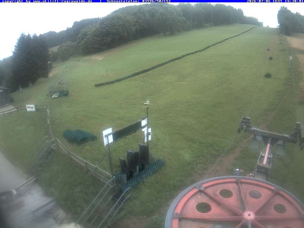 Archived image Webcam Slopes of Rugiswalde