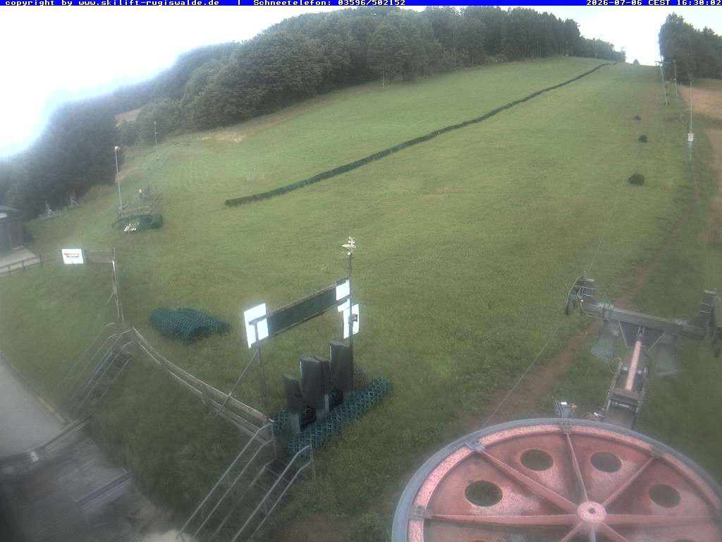 Archiv Foto Webcam Piste in Rugiswalde