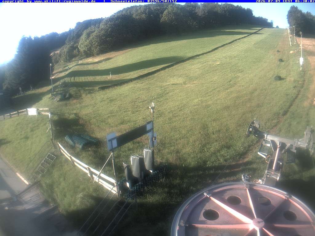 Archived image Webcam Slopes of Rugiswalde