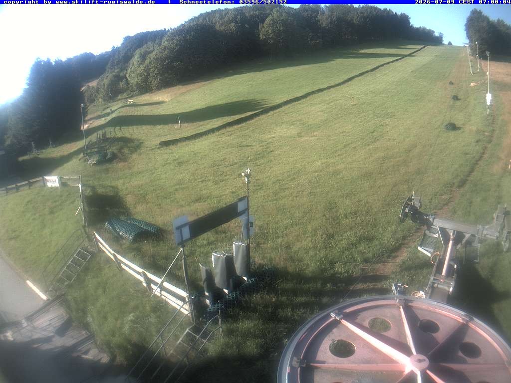 Archived image Webcam Slopes of Rugiswalde