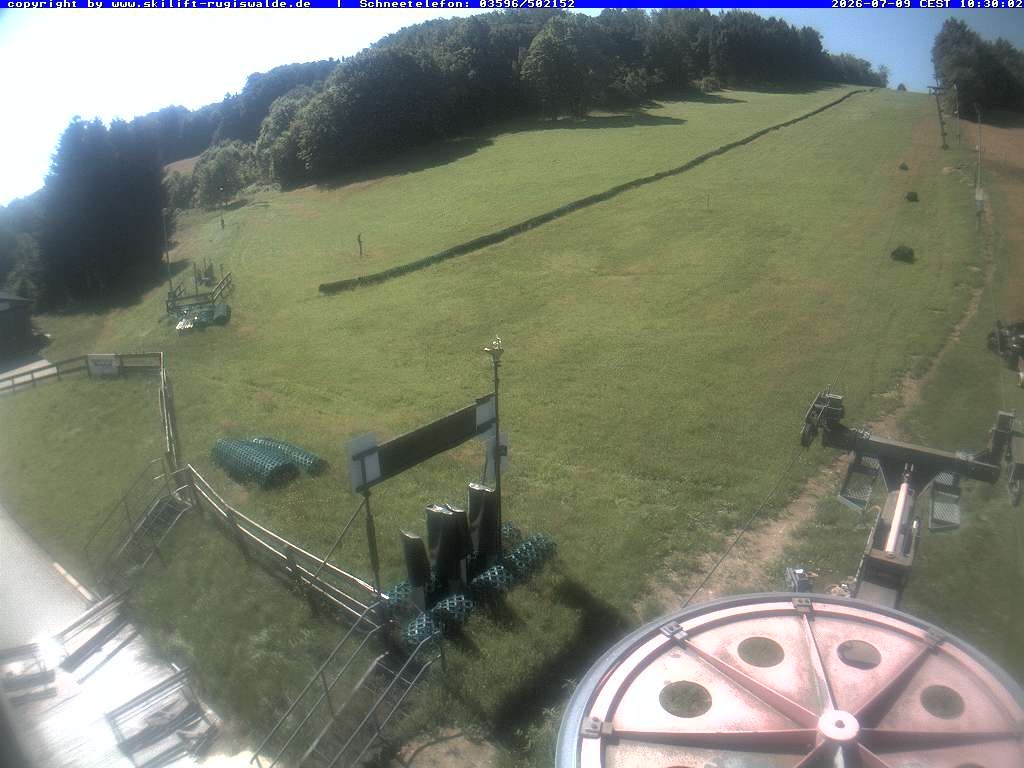 Archived image Webcam Slopes of Rugiswalde