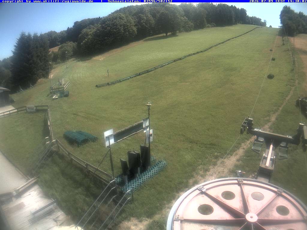 Archived image Webcam Slopes of Rugiswalde