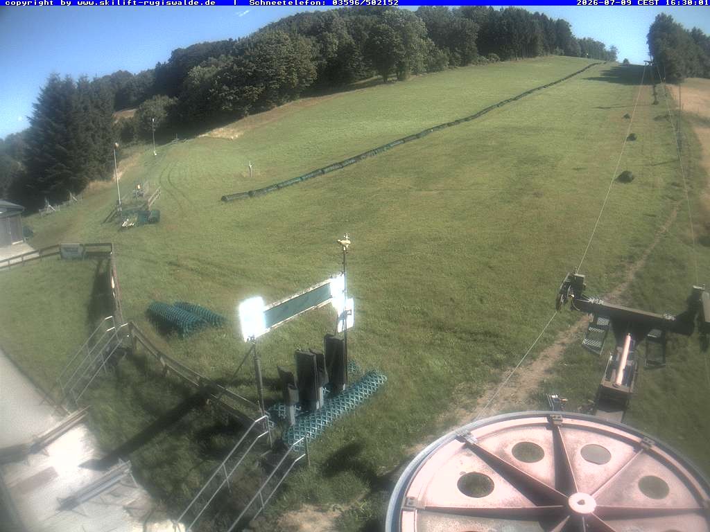 Archiv Foto Webcam Piste in Rugiswalde