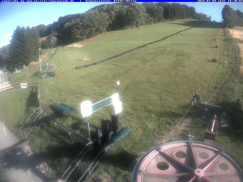 Archiv Foto Webcam Piste in Rugiswalde
