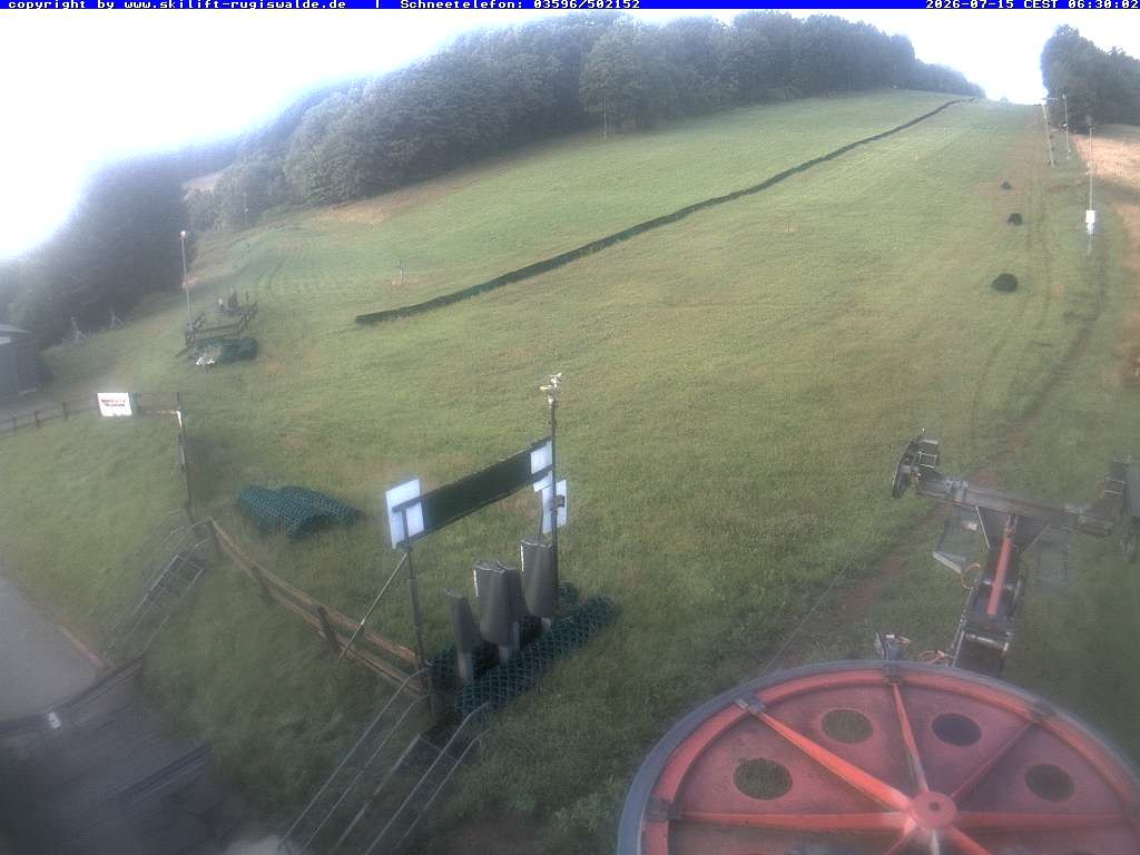 Archived image Webcam Slopes of Rugiswalde