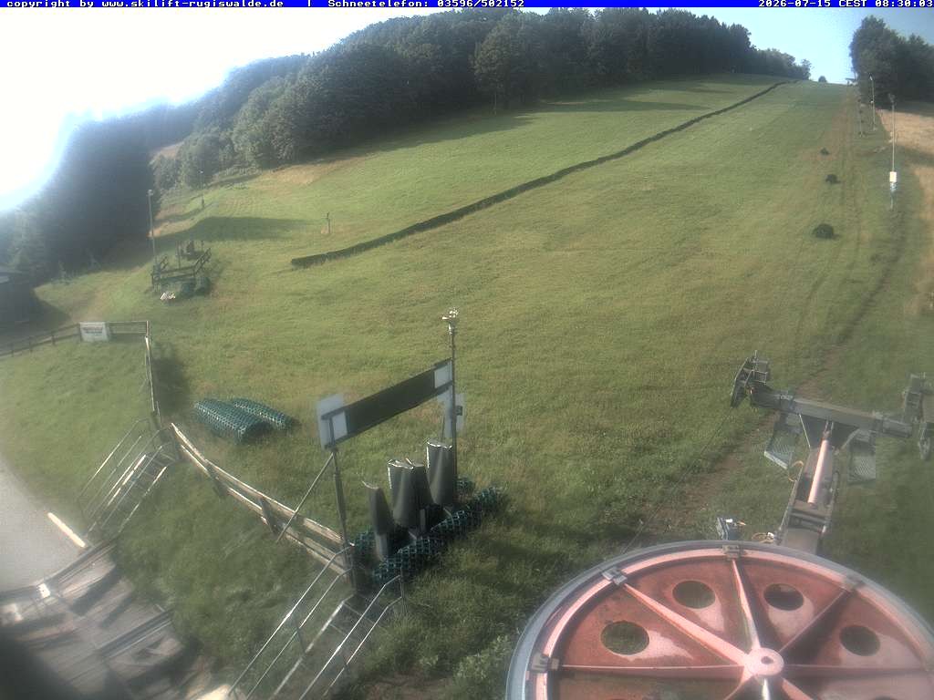 Archived image Webcam Slopes of Rugiswalde