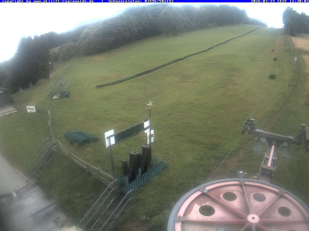 Archived image Webcam Slopes of Rugiswalde