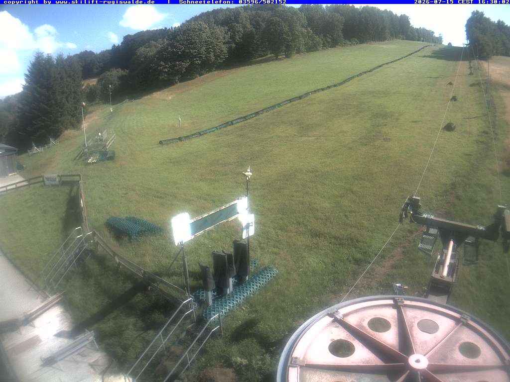 Archived image Webcam Slopes of Rugiswalde