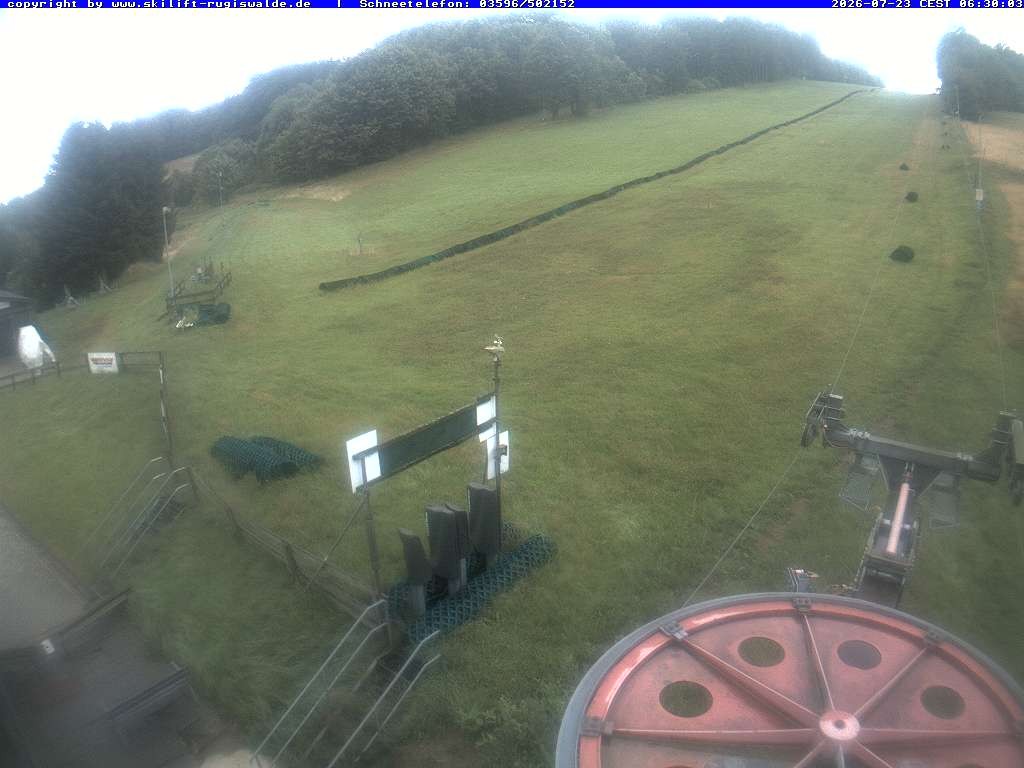 Archived image Webcam Slopes of Rugiswalde