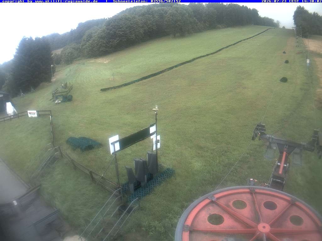 Archived image Webcam Slopes of Rugiswalde