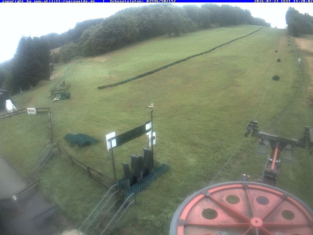 Archived image Webcam Slopes of Rugiswalde