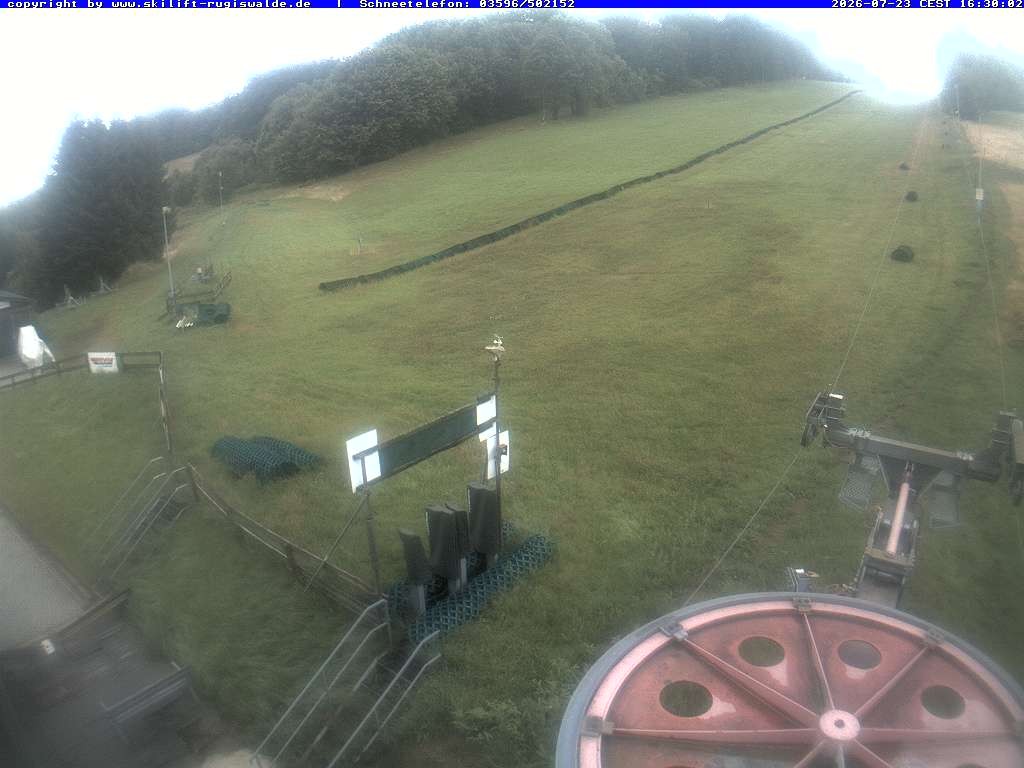 Archived image Webcam Slopes of Rugiswalde