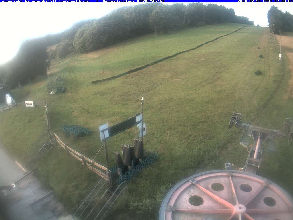 Archived image Webcam Slopes of Rugiswalde