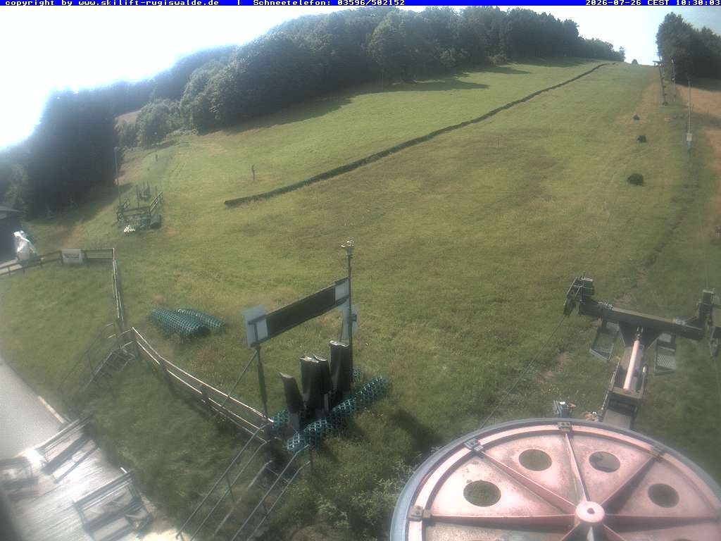 Archived image Webcam Slopes of Rugiswalde