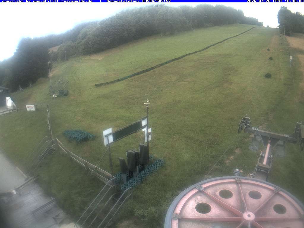 Archived image Webcam Slopes of Rugiswalde