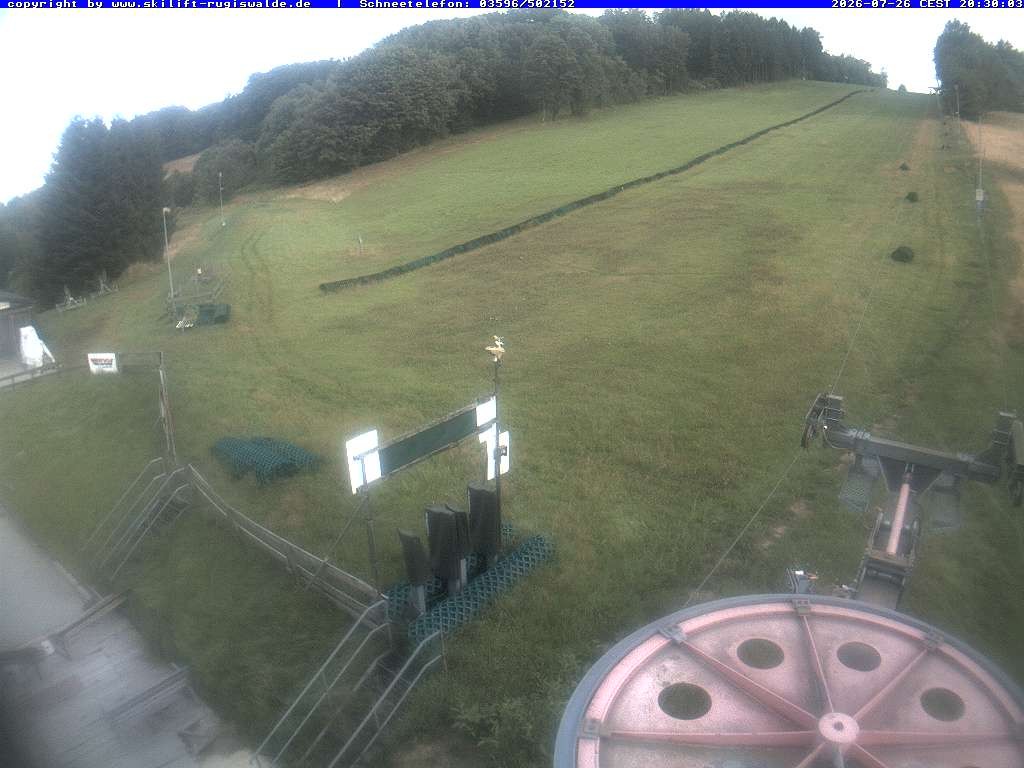 Archived image Webcam Slopes of Rugiswalde