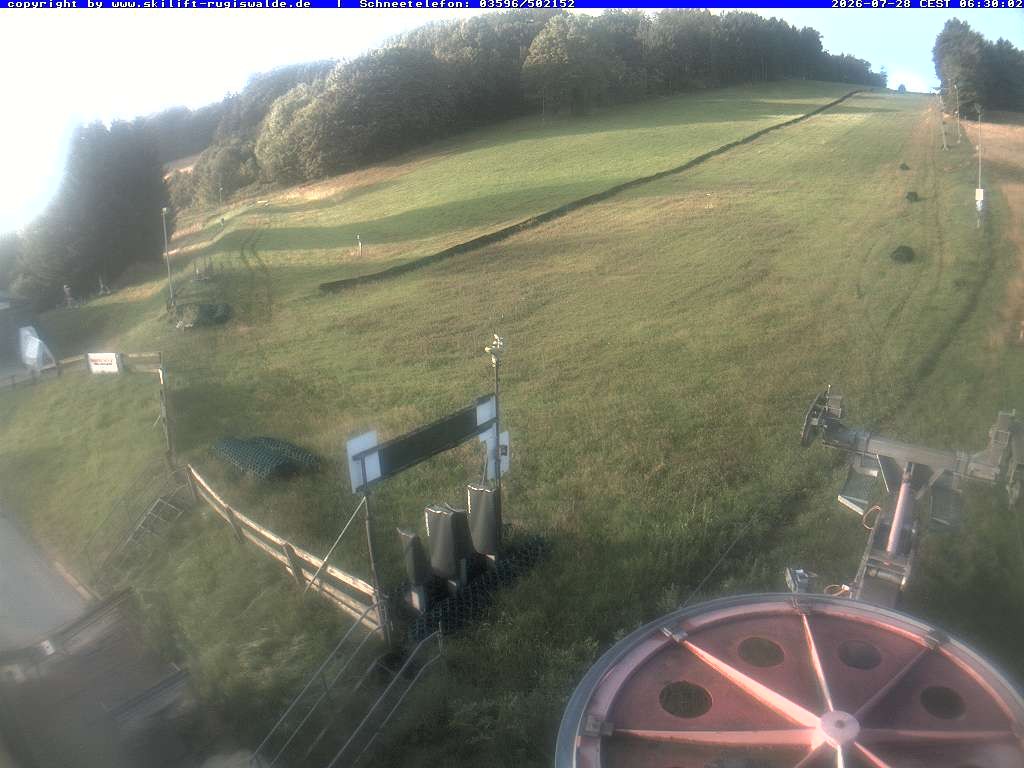 Archiv Foto Webcam Piste in Rugiswalde