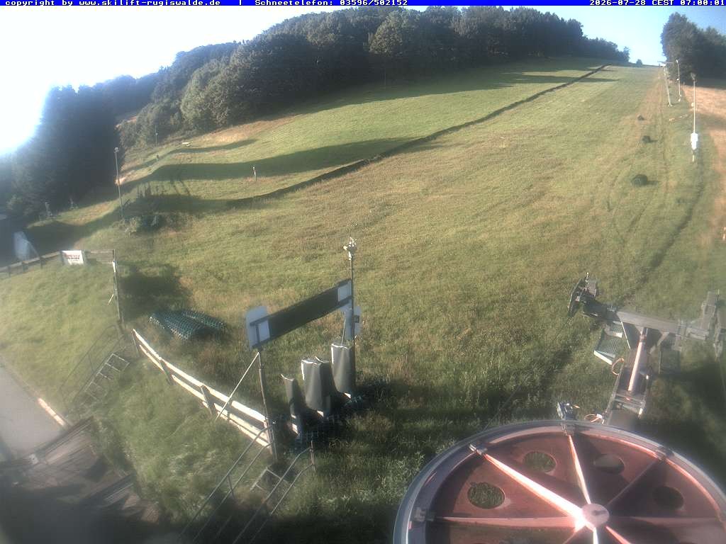 Archiv Foto Webcam Piste in Rugiswalde