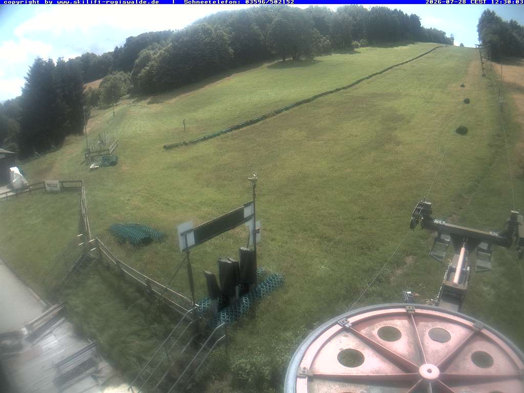 Archiv Foto Webcam Piste in Rugiswalde