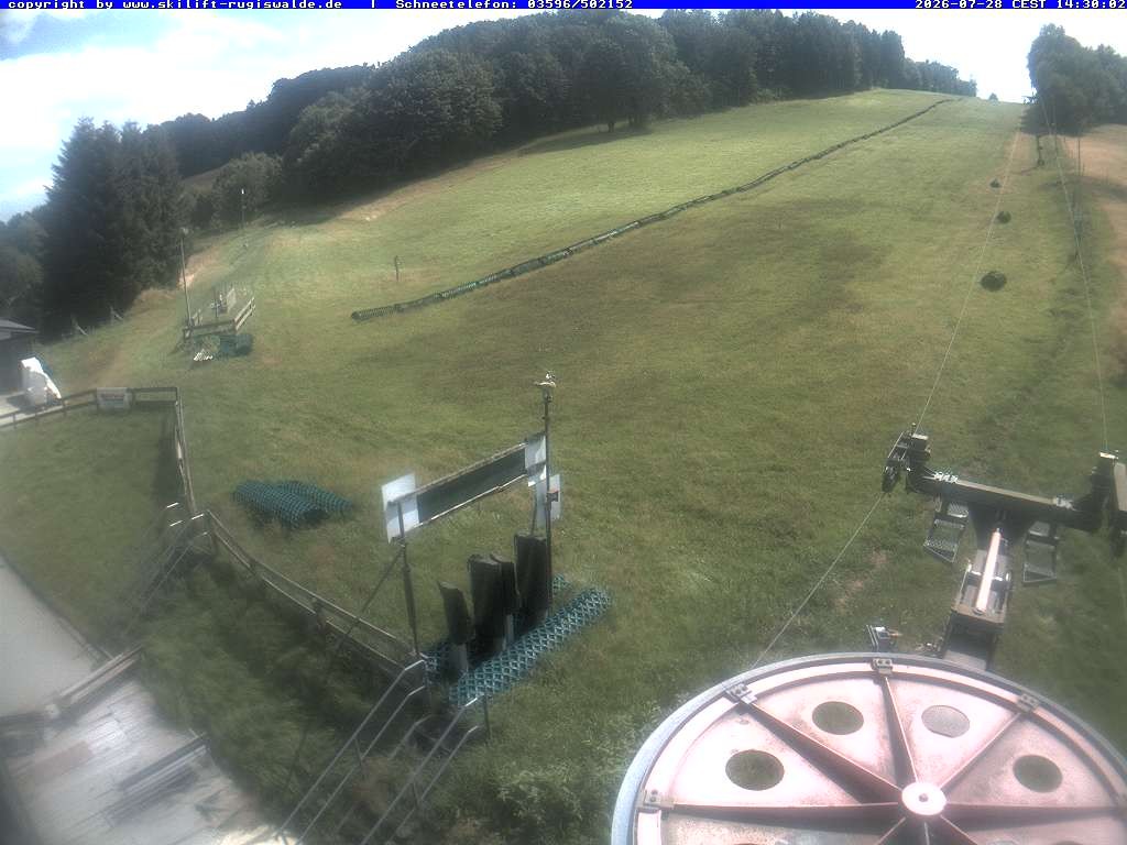 Archiv Foto Webcam Piste in Rugiswalde