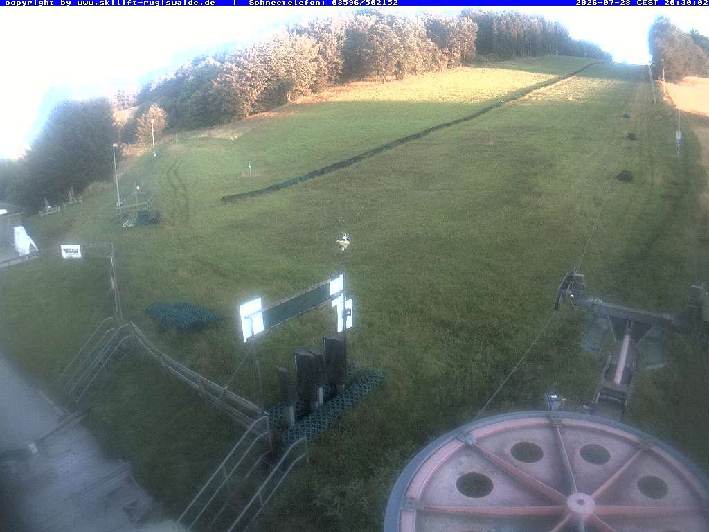 Archiv Foto Webcam Piste in Rugiswalde