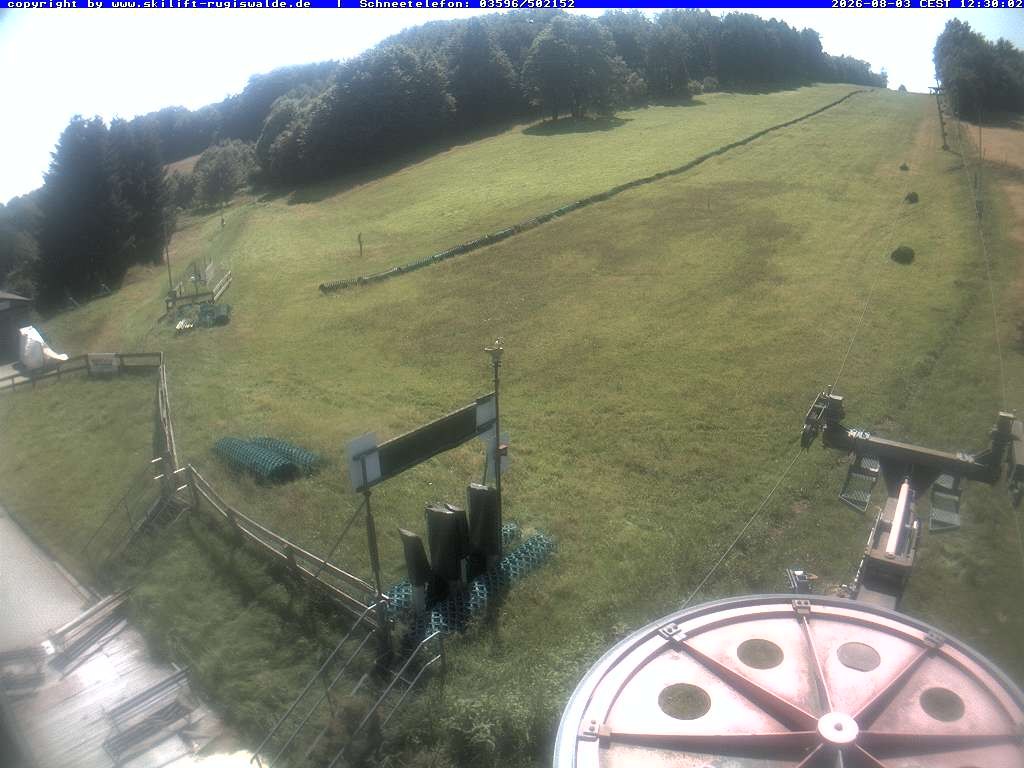 Archived image Webcam Slopes of Rugiswalde