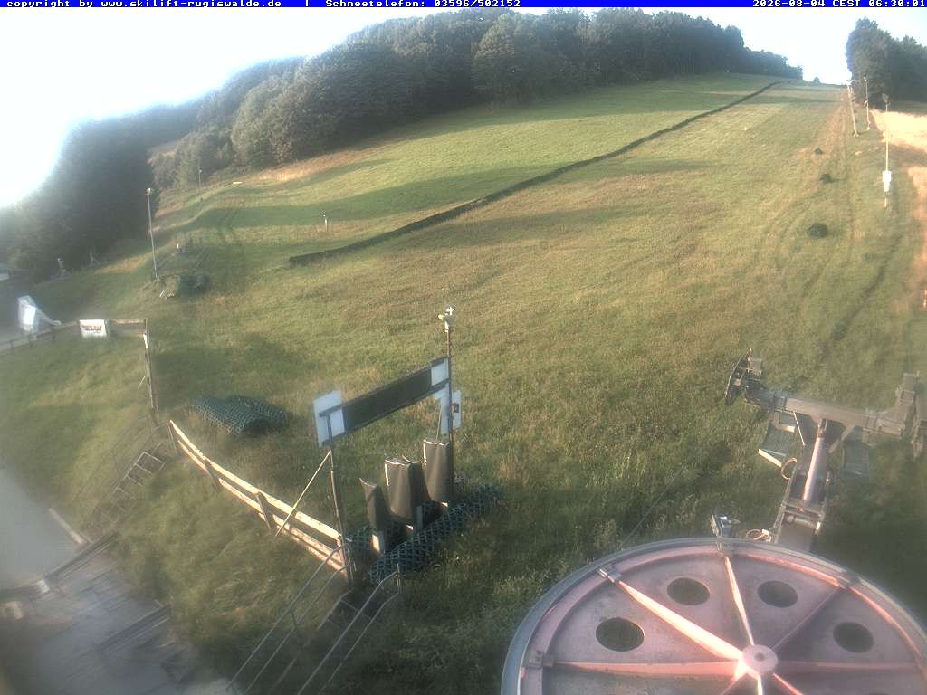 Archiv Foto Webcam Piste in Rugiswalde