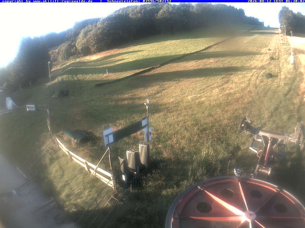 Archiv Foto Webcam Piste in Rugiswalde