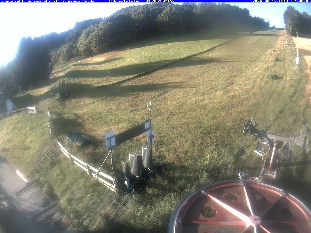 Archiv Foto Webcam Piste in Rugiswalde