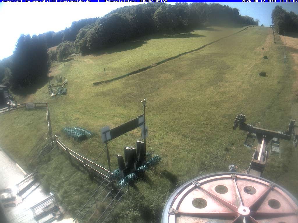 Archiv Foto Webcam Piste in Rugiswalde