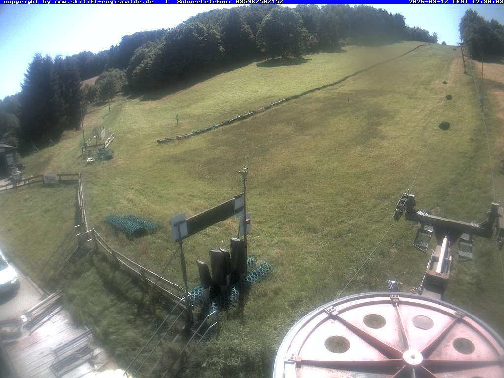 Archiv Foto Webcam Piste in Rugiswalde