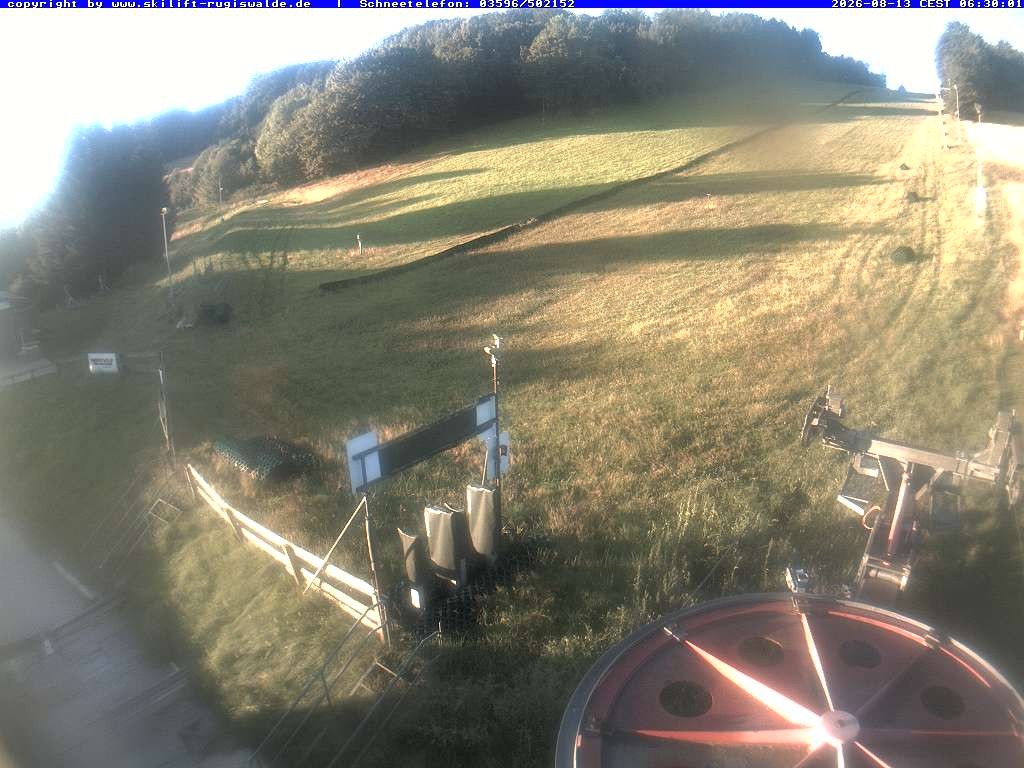 Archiv Foto Webcam Piste in Rugiswalde