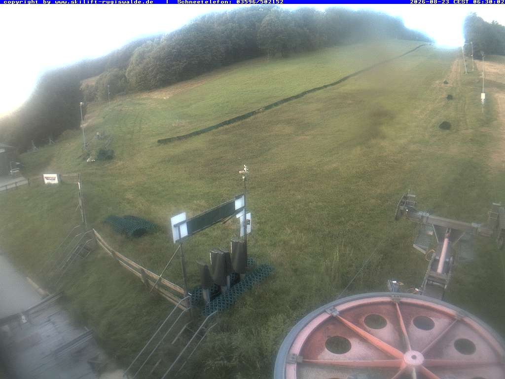 Archiv Foto Webcam Piste in Rugiswalde