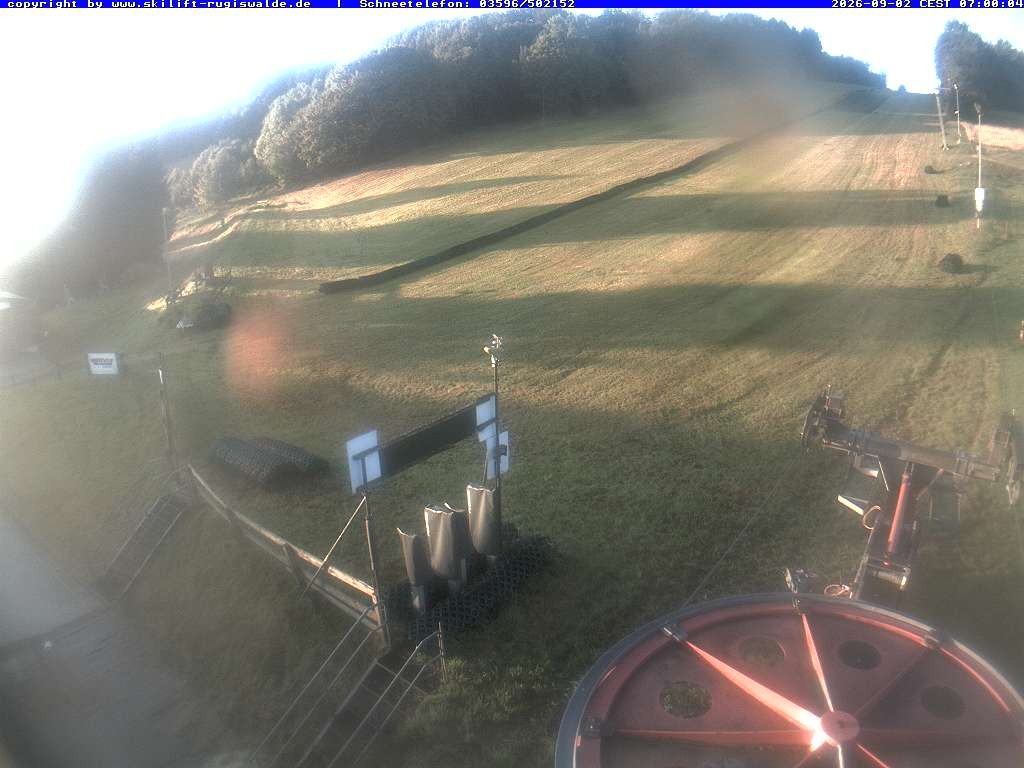 Archiv Foto Webcam Piste in Rugiswalde