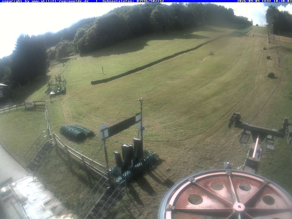 Archiv Foto Webcam Piste in Rugiswalde