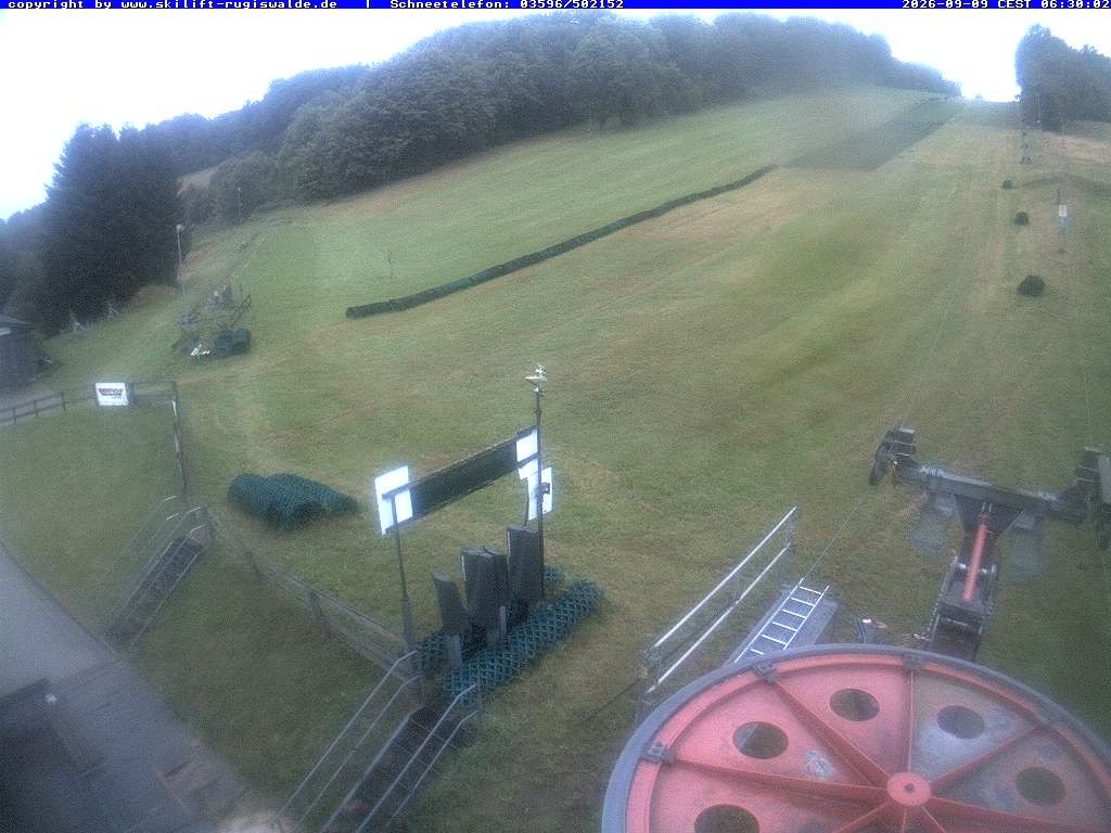 Archiv Foto Webcam Piste in Rugiswalde
