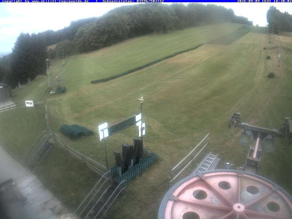 Archiv Foto Webcam Piste in Rugiswalde