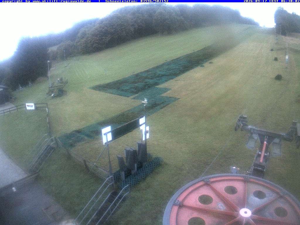 Archiv Foto Webcam Piste in Rugiswalde