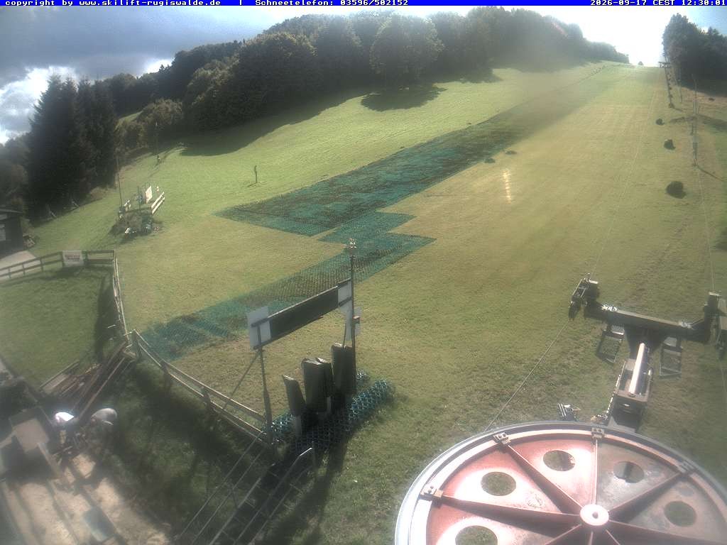 Archiv Foto Webcam Piste in Rugiswalde