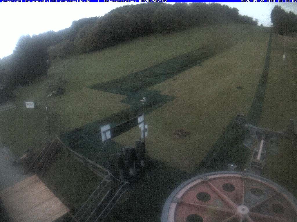 Archiv Foto Webcam Piste in Rugiswalde