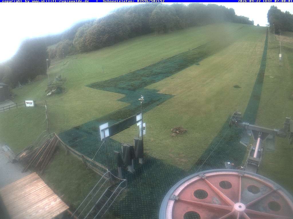 Archiv Foto Webcam Piste in Rugiswalde