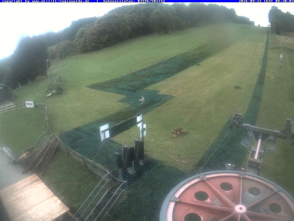 Archiv Foto Webcam Piste in Rugiswalde