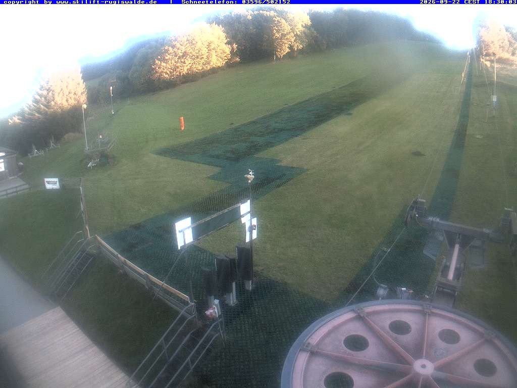 Archiv Foto Webcam Piste in Rugiswalde