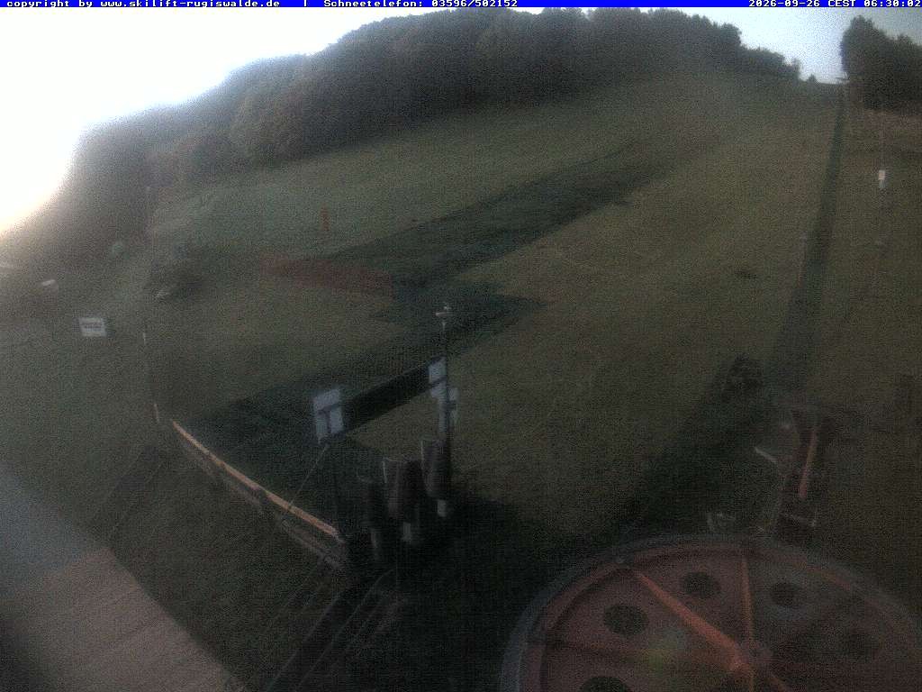 Archiv Foto Webcam Piste in Rugiswalde
